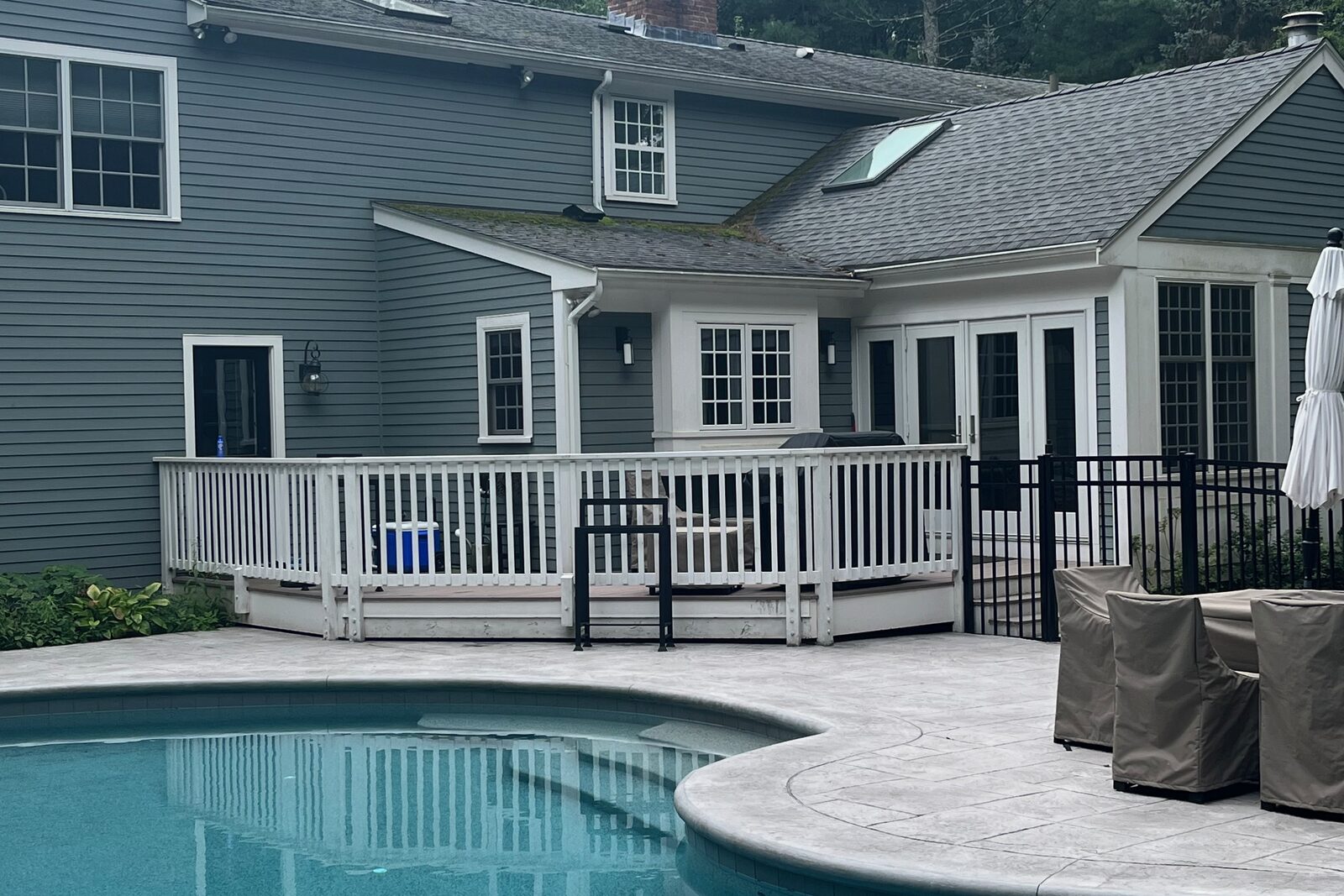Architectural asphalt project in Maynard, MA