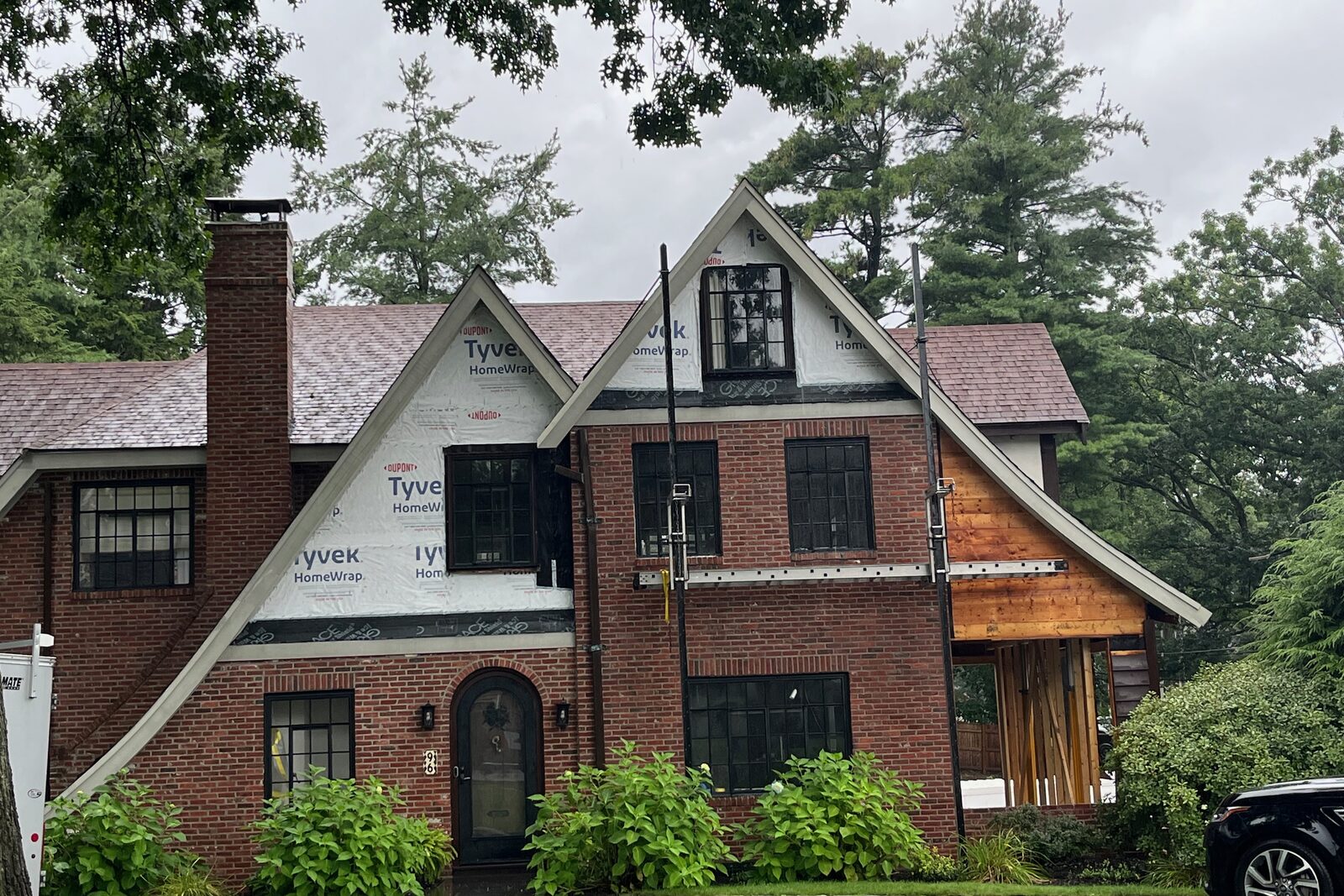 Architectural asphalt project in Milton, MA