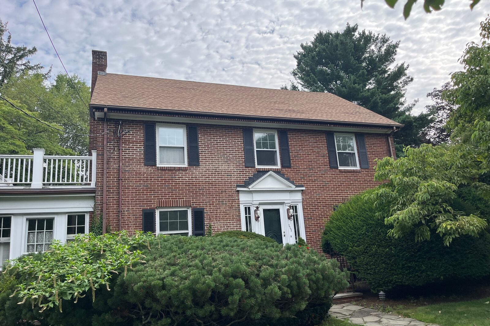 Architectural asphalt project in Needham, MA