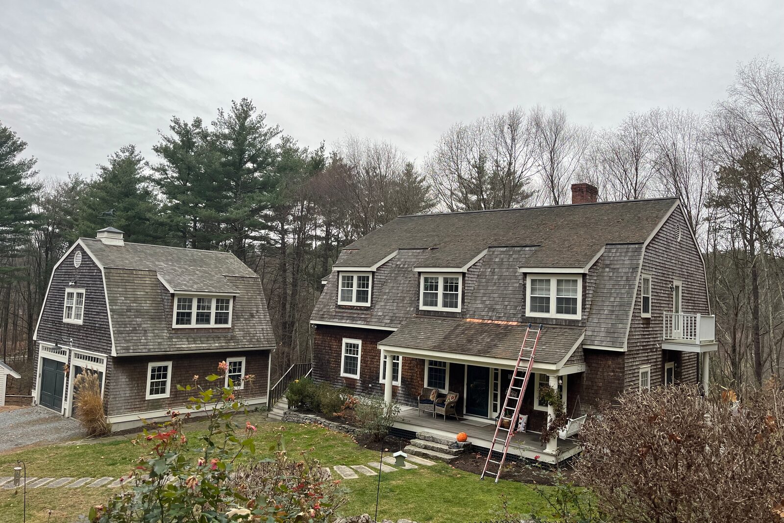 Architectural asphalt project in Stow, MA
